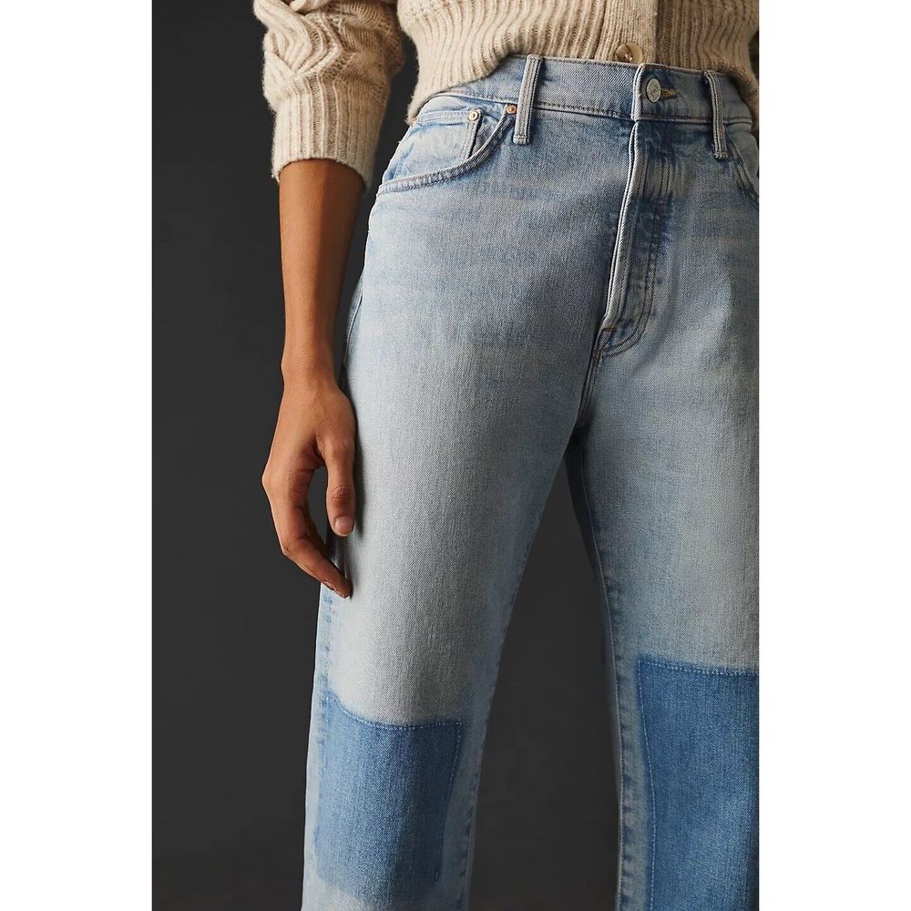 Anthroplogie MOTHER The Ditcher High-Rise Crop Jeans - Picture 3 of 9